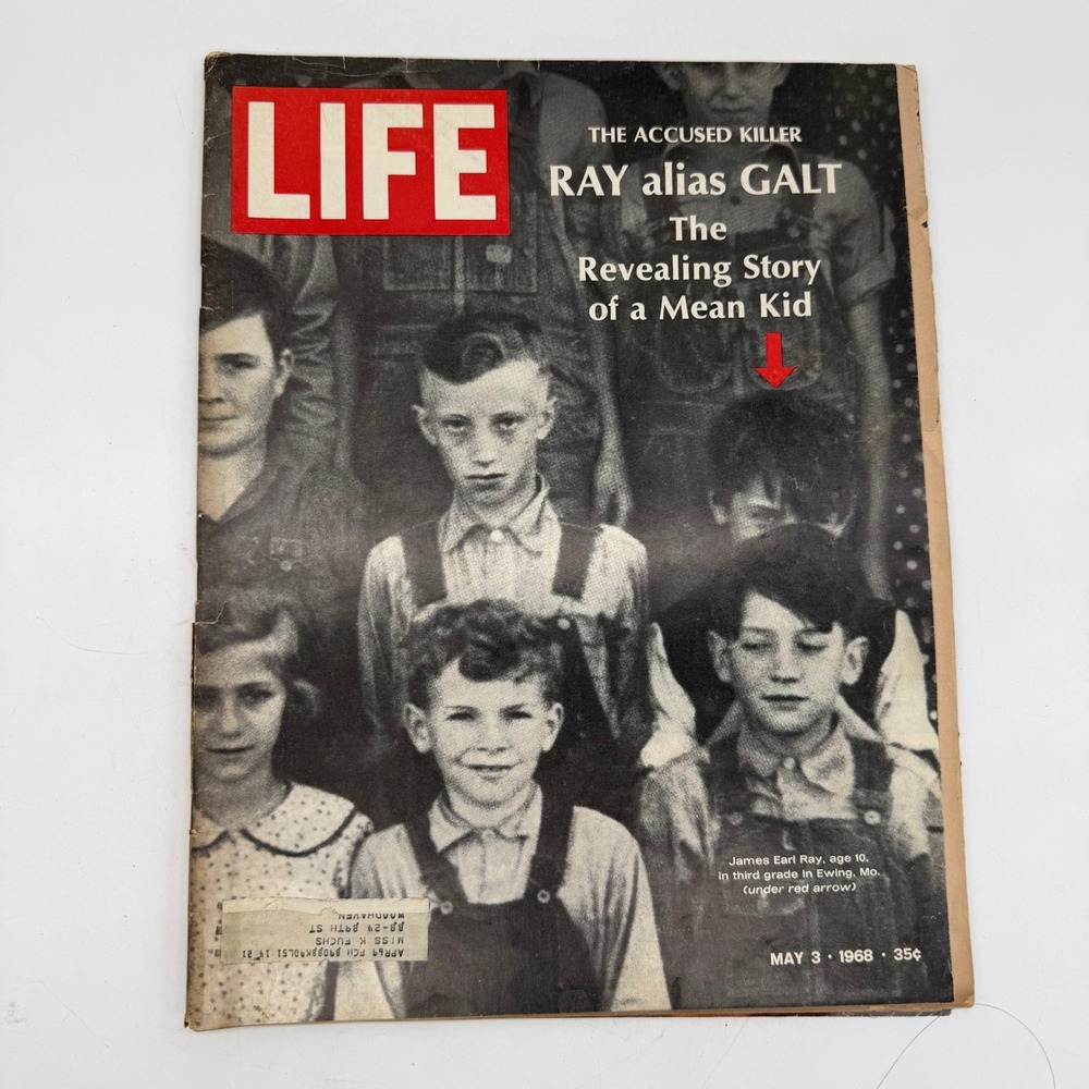 LIFE Magazine May 3 1968 James‎ Earl Ray MLK Accused Killer Coca-Cola Ad Vintage